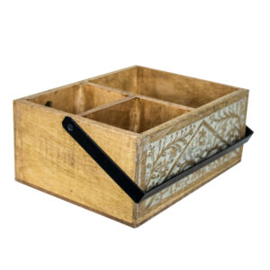 Versatile Wooden Ember Caddy