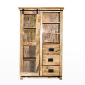 Industrial Hayloft Display Shelf