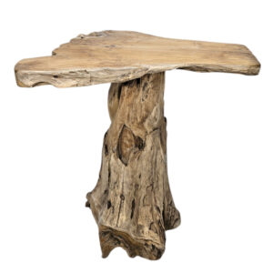 Burmese Teak Root Bar Table