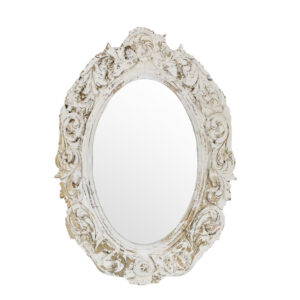 Wooden Chantae Carved Wall Mirror