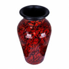 Pottery Red Mosaic Vase