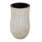 White Palm Plant Pot