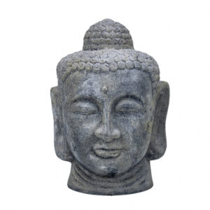 Thai Buddha Head Sculpture