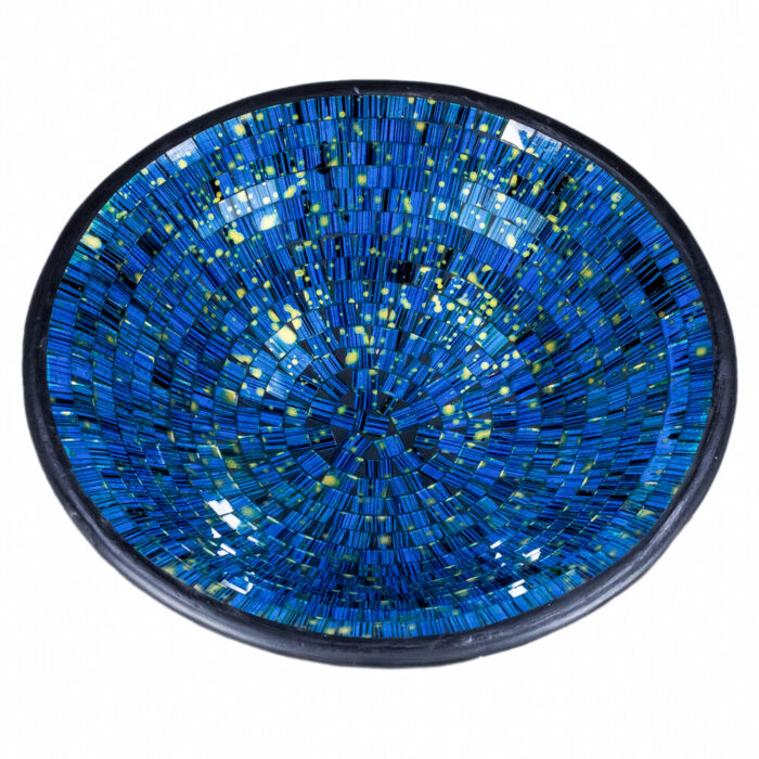 Pottery Blue Mosaic Bowl