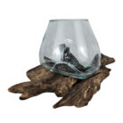 Abstract-Glass-Bowl-On-Wood-Stand-30x20x30cm-Side.jpg