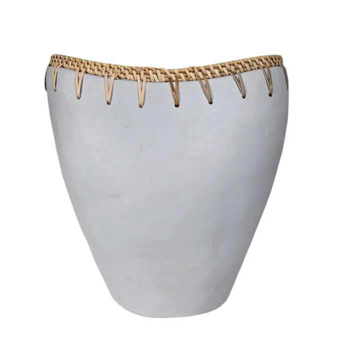 Ariana-Grey-Medium-Terra-and-Rattan-Vase-Front.jpg