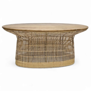 Asha Teak And Bamboo Bar Table