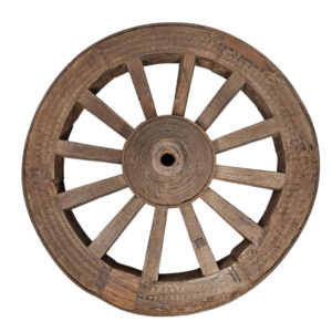 Authentic Vintage Wagon Wheel