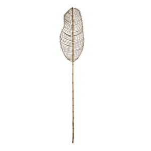 Bambu And Banana Leaf Decor Stick
