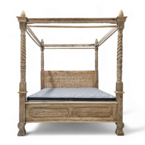 Bijou 4 Poster Teak Bed