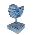 Blue-Carved-Shell-On-Stand-17cm-Side.jpg
