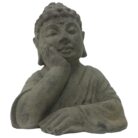 Buddha-Bust-Rest-On-Hand-Grey-20x15x25cm-MAY2500-Sotran-scaled-e1593700053907.jpg