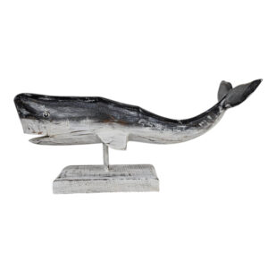 Decorative Wooden Whale