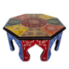 Colorful Wooden Display Stool