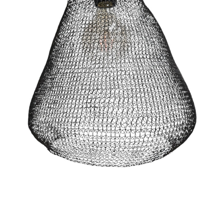 Cone-Pendant-Iron-Mesh-Celing-Light-30cm-Bottom.jpg