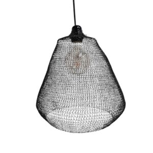 Iron Mesh Pendant Cone Hanging Lamp