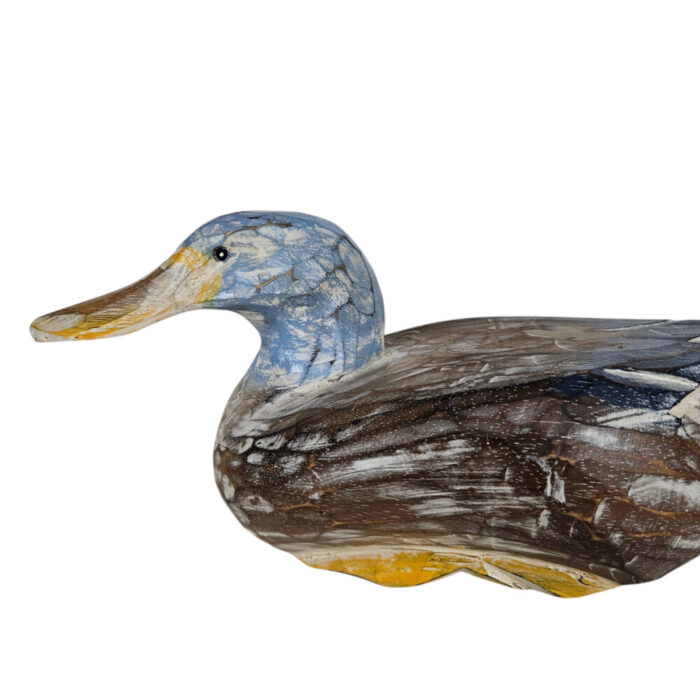Deena-Blue-Wooden-Duck-35cm-Close-Front.jpg