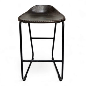 Duku Leather Bar Stool