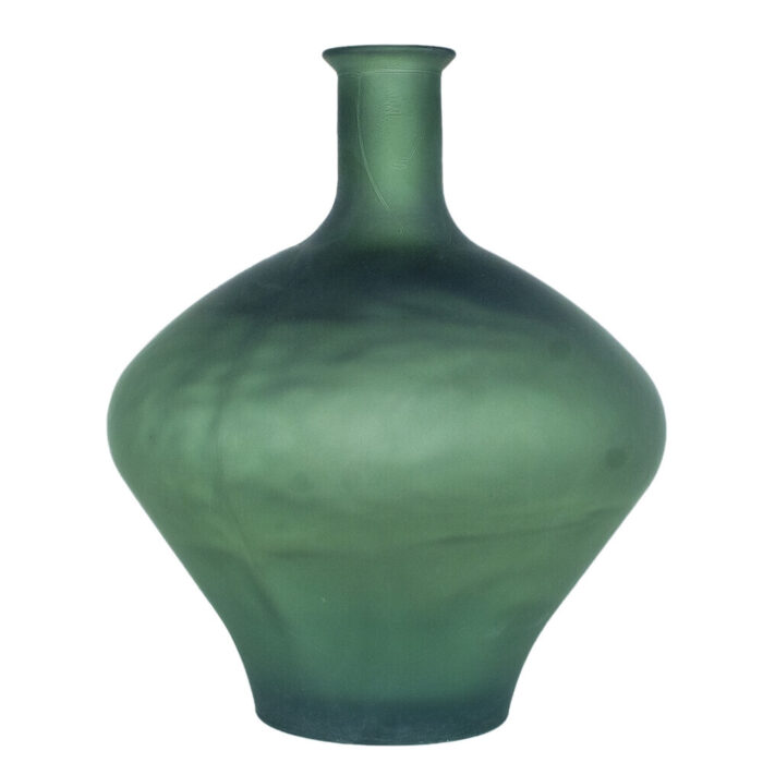 Frosted Glass Vase Bottle