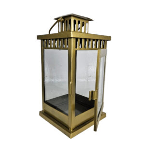 Iron Anaka Lantern Candle Holder