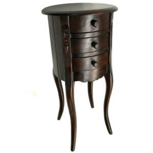 Aqua Side Table With Drawers(Small)