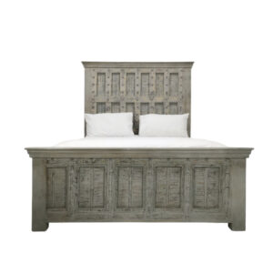 Wooden Grey Bhakti Queen XL Bed