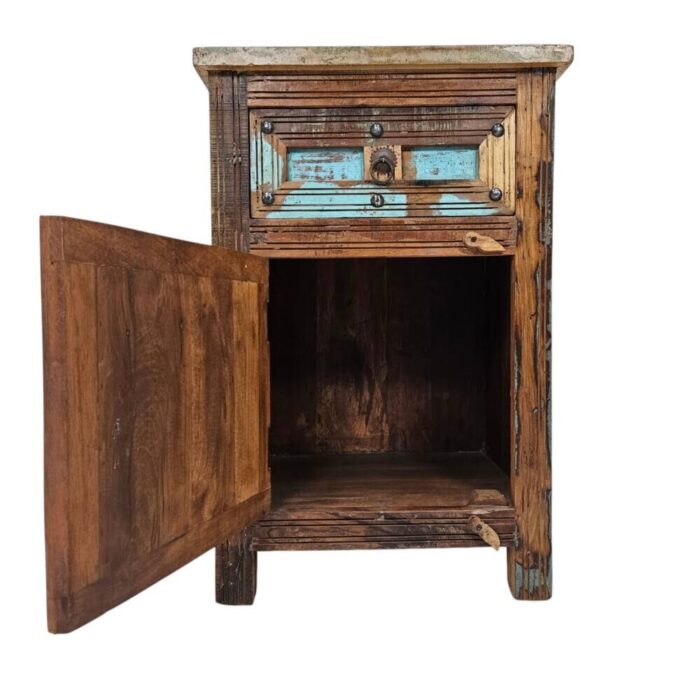 Nautical Bedside Pedestal LHS_1 Nautical Bedside Pedestal LHS_1