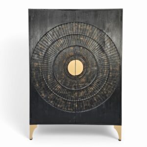 Black Solar Cabinet