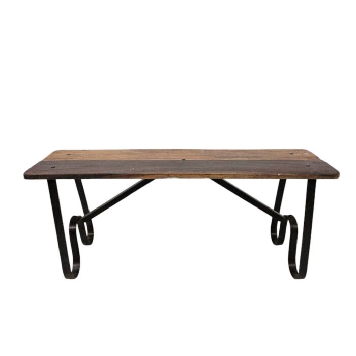 Steel Leg Antik Bench Steel Leg Antik Bench