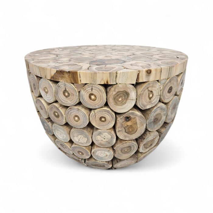 Teak Coins Coffee Table