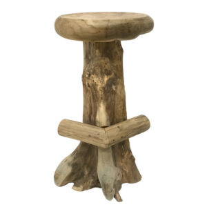 Teak Root Bar Stool