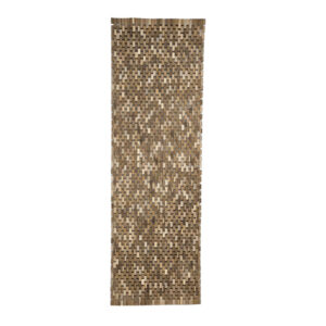 Hand-woven wood runner