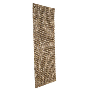 Teak weave runner