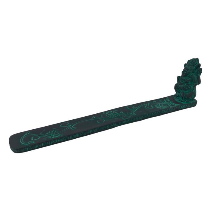 UAS0251A-Incense-Holder-Ganesha-Green-27x5x9cm-Side-Sotran.jpg