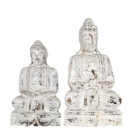 White Thai Buddha Statue