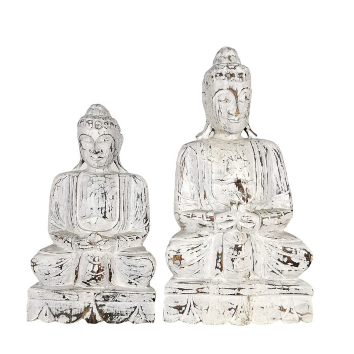 White Thai Buddha Statue White Thai Buddha Statue