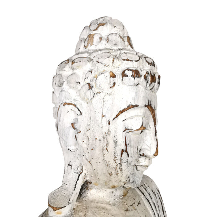 White Thai Buddha Statue_4 White Thai Buddha Statue_4