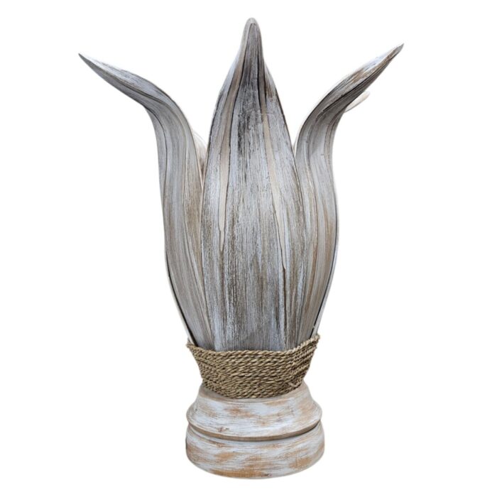 White Wash Coco lamp Main