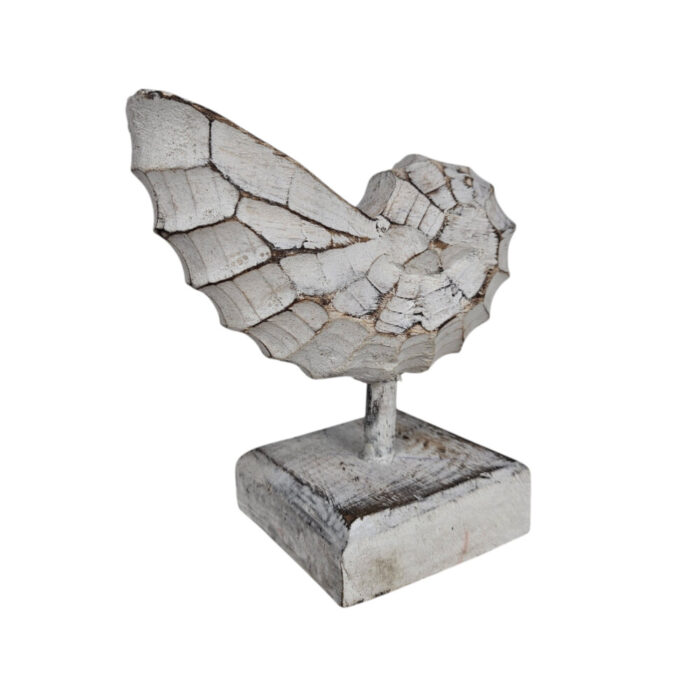 White-Wash-Wooden-Shell-On-Stand-17cm-Side.jpg