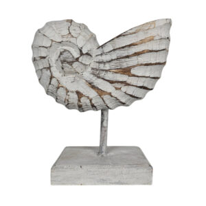 Carved Wooden Decorative Shell