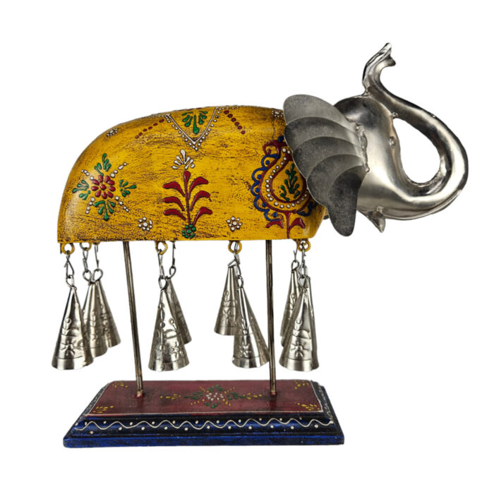 Yellow-Metal-Dekorative-Elephant-On-Stand-Side.jpg