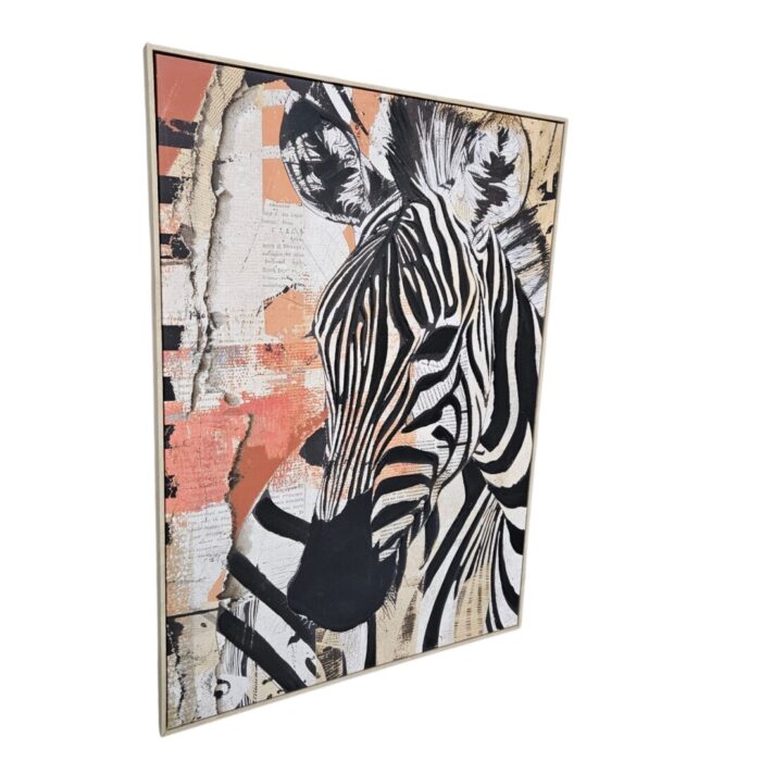 Zebra Wall Art FCL7828 Side Zebra Wall Art FCL7828 Side