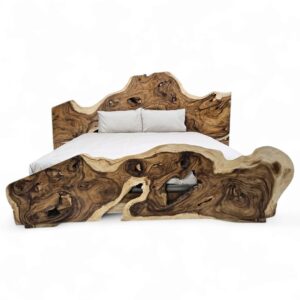 Suar Artistic Tate King XL Bed