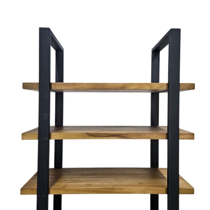 Yuni-Bookcase-Teak-And-Steal-Main-Close-Front