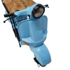 Blue Scooter Bar Counter FRONT top