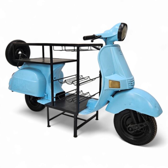 Blue Scooter Bar Counter Main Image