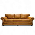 Lorraine 3 Div Leather Couch