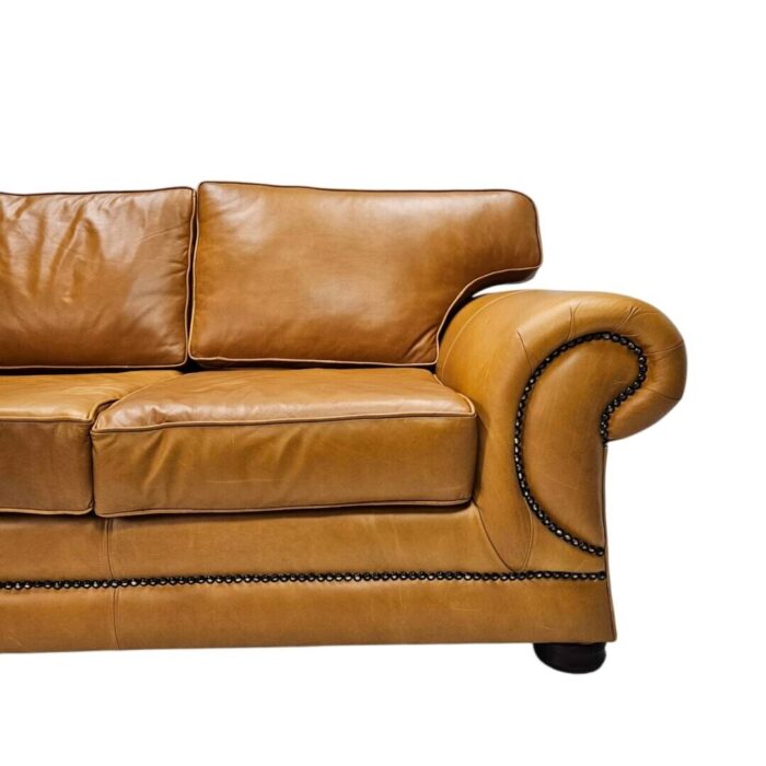 Lorraine 3 Div Leather Couch_2