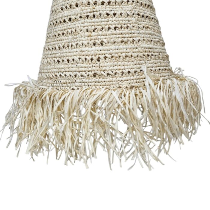 Weaved Grass Hanging Lampshade_1 Weaved Grass Hanging Lampshade_1