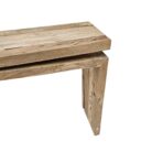 Angus Teak Console Table Close Side